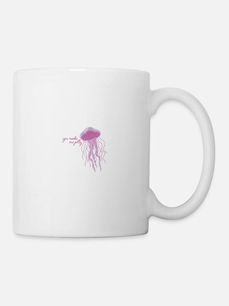 Meerestiere - Tasse - Weiß