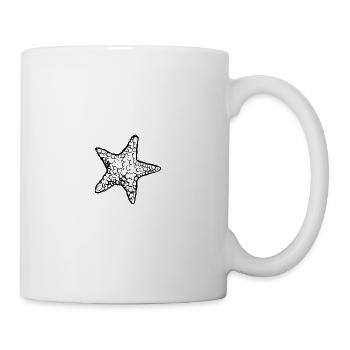 Meerestiere - Tasse - Weiß - Rechts