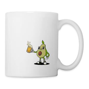Beer.Vocado - Tasse - Weiß - Rechts