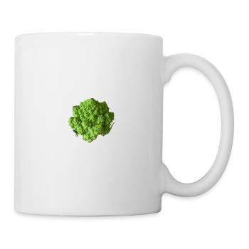 Romanesco-Brokkolifraktal - Tasse - Weiß - Rechts