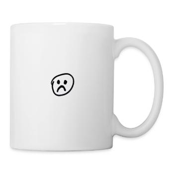 Triste - Mug blanc - blanc - Droite
