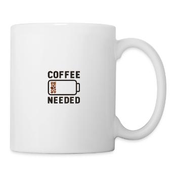 Coffee Cup Coffee Bean Gift Coffee Caffeine - Mug - white - Right