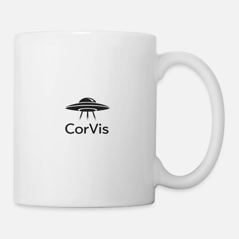 CorVis - Tasse - Weiß