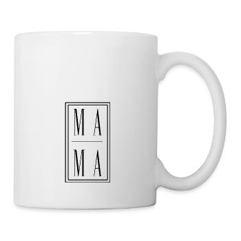 Maman - Mug blanc - blanc - Droite