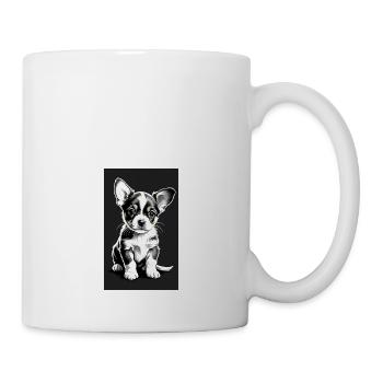 Hundewelpen | Hunde | Welpen | Hundefan - Tasse - Weiß - Rechts