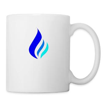 Blue Flame - Blue Flame - Mug - white - Right