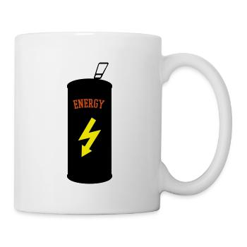 Energy Drink - Tasse - Weiß - Rechts