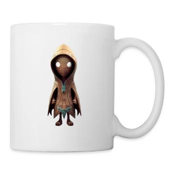 Niedliches Monster - Tasse - Weiß - Rechts