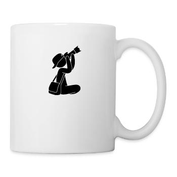 Photographer with camera - Mug - white - Right