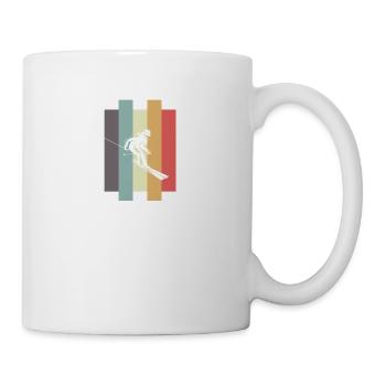 Skiing Ski Motif for Skier Skier - Mug - white - Right
