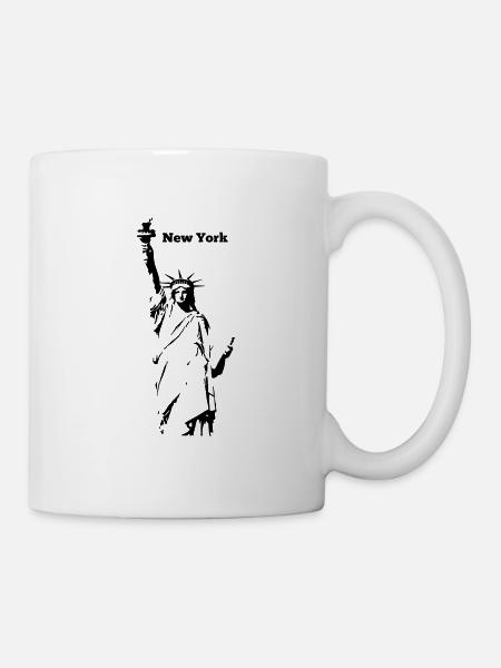 new York - Mug - white