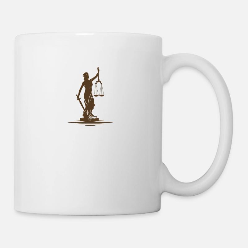 Gerechtigkeit - Tasse - Weiß