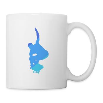 Skateboard Skateboarding Skateboarder Skater - Mug - white - Right
