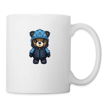 Bear Winter Comic - Mug - white - Right