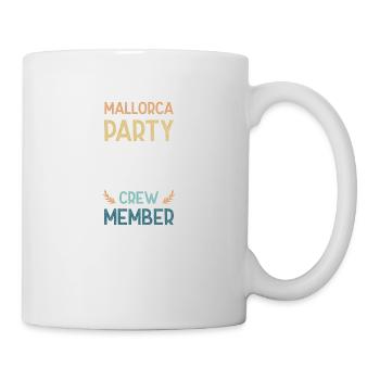 Mallorca Party Crew - Tasse - Weiß - Rechts