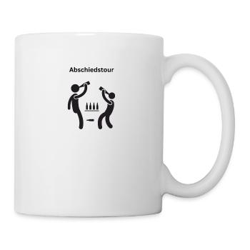 Abschiedstour JGA - Tasse - Weiß - Rechts