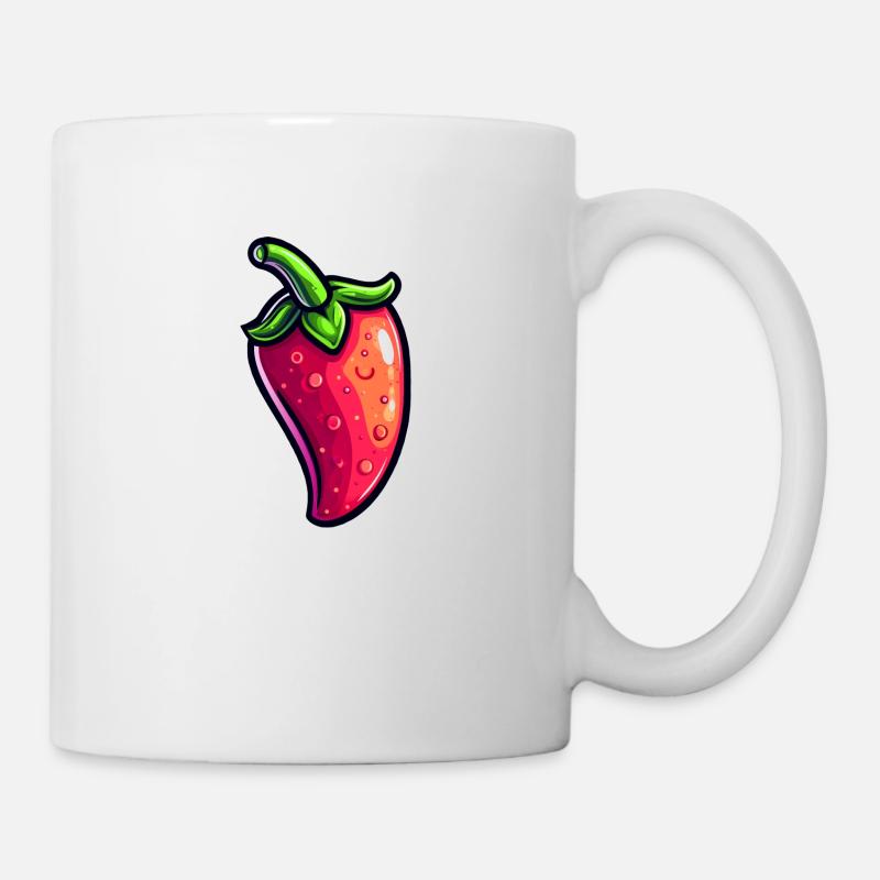 Piment - Mug blanc - blanc