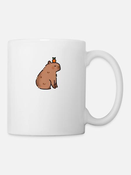 Kapibara Capybara Capibara - Mug - white