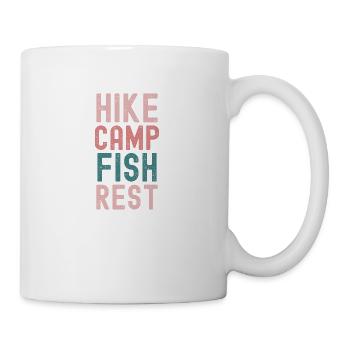 "Aventure en Plein Air" - Mug blanc - blanc - Droite