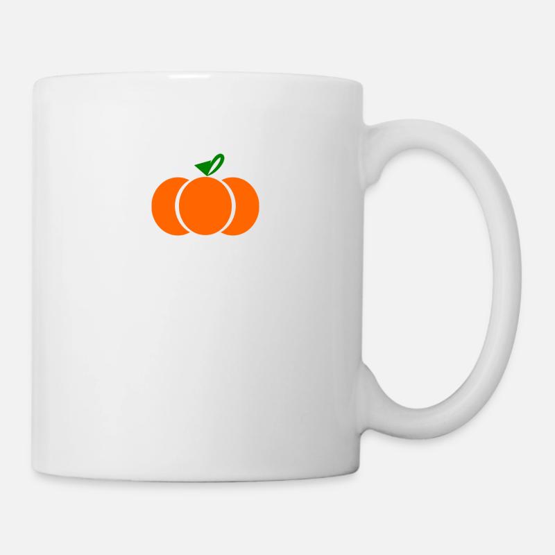 citrouille - Mug blanc - blanc