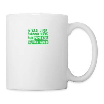 FunDamental Rights green - Tasse - Weiß - Rechts