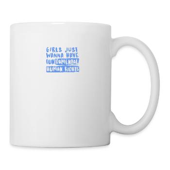 FunDamental Rights blue - Tasse - Weiß - Rechts
