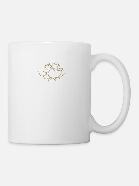 Flower - Tasse - Weiß