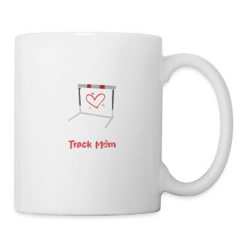My Heart Runs In Circles - Tasse - Weiß - Rechts