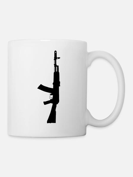 ak47.png - Tasse - Weiß