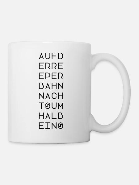 Auf Der Reeperbahn - Tasse - Weiß