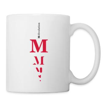 M girl - Tasse - Weiß - Rechts