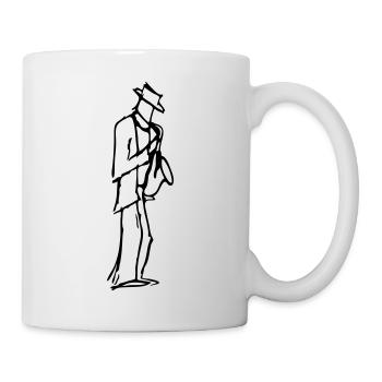 Jazzman - Tasse - Weiß - Rechts