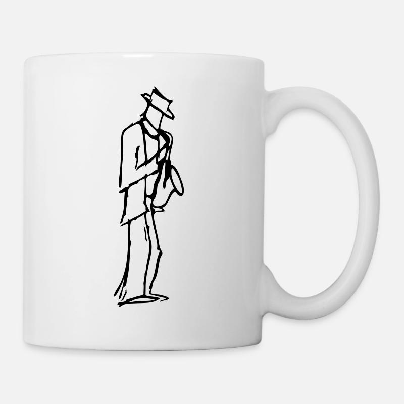 Jazzman - Mug - white