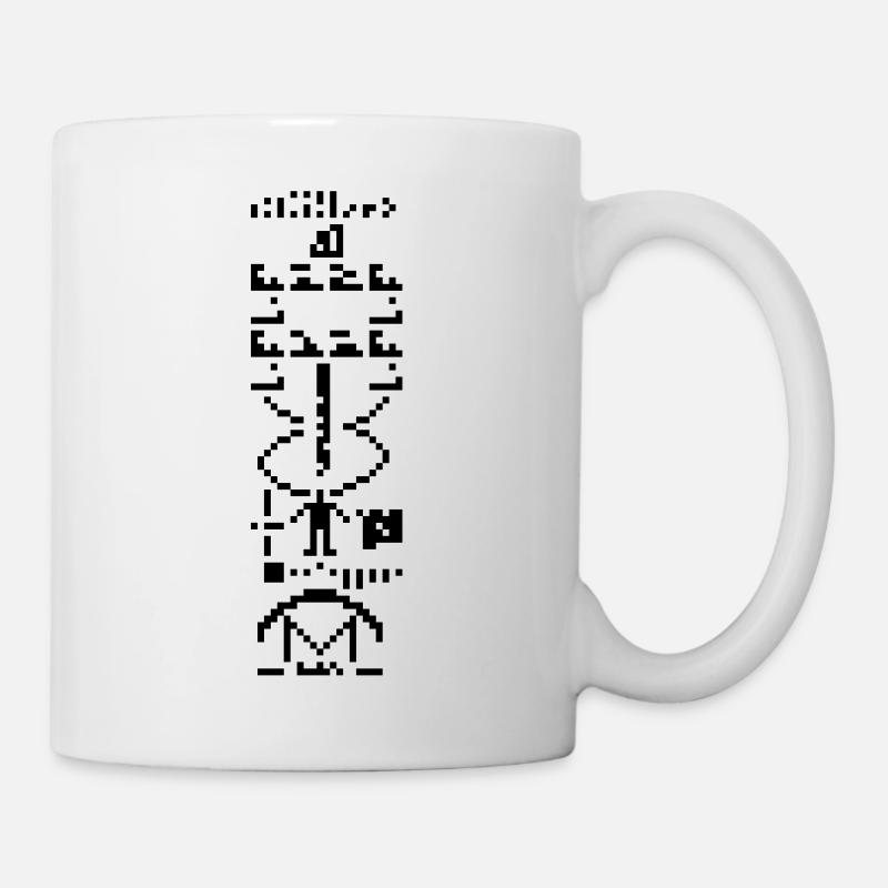 Arecibo Message - Tasse - Weiß