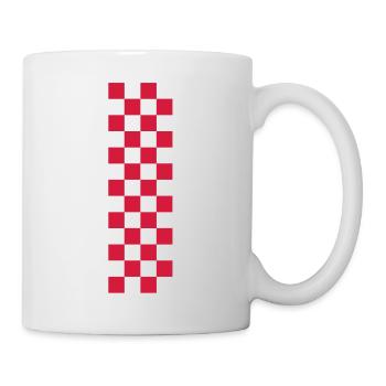 croatia sahovnica SAMO na WWW.CROATIAN-TEAM.de - Tasse - Weiß - Rechts