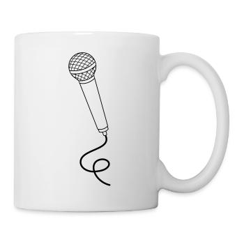 Microphone - Mug - white - Right