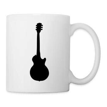 guitar gibson - Tasse - Weiß - Rechts