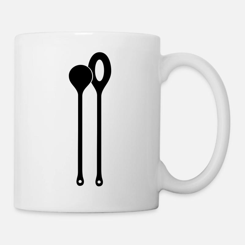 Wooden Spoon - Mug - white