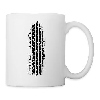 offroad sport - Tasse - Weiß - Rechts