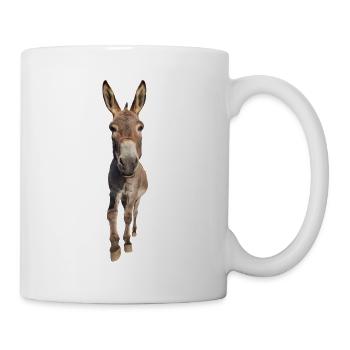 Esel - Tasse - Weiß - Rechts