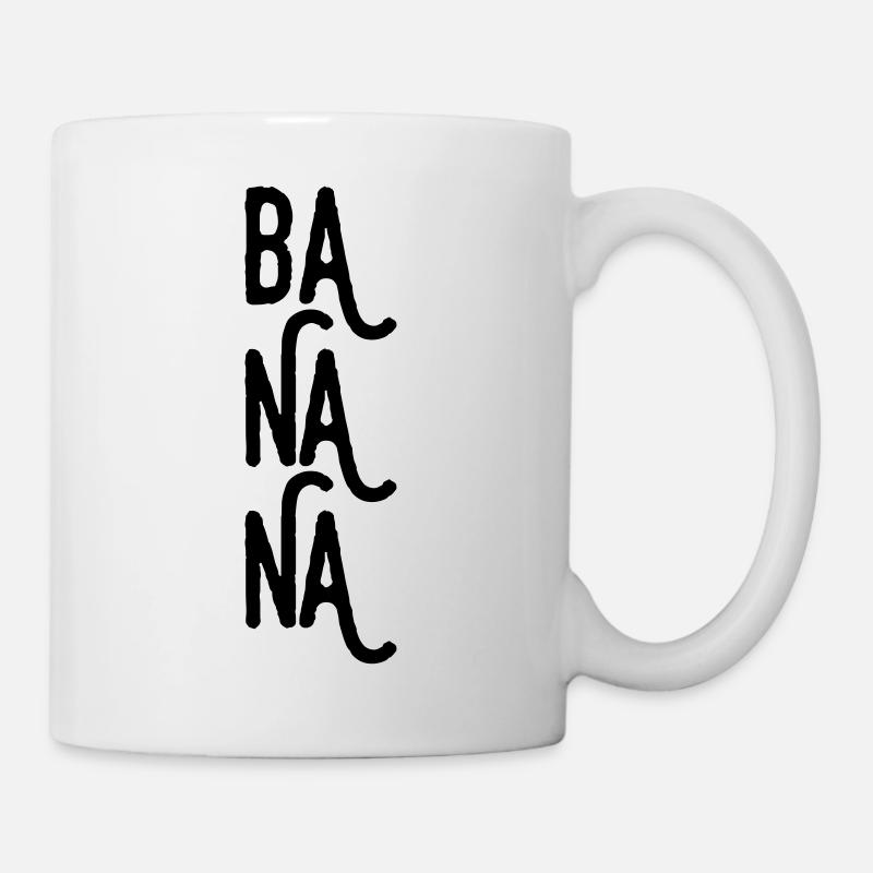 Bananen - Tasse - Weiß