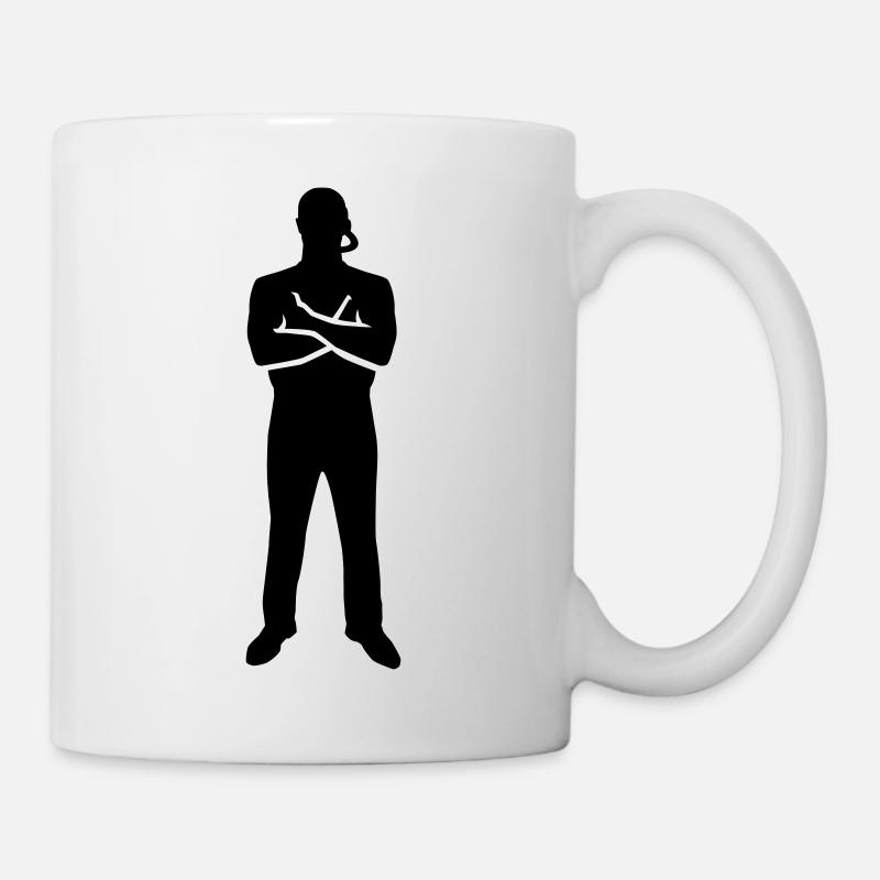 Türsteher - Tasse - Weiß