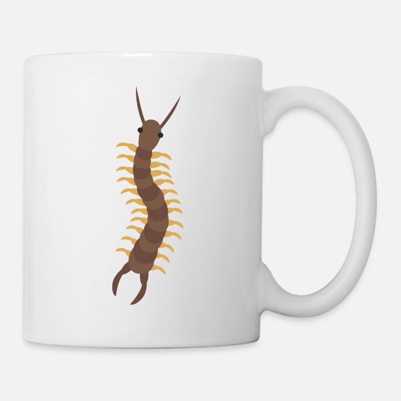 Mille-Pattes - Mug blanc - blanc