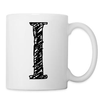 I - Mug blanc - blanc - Droite