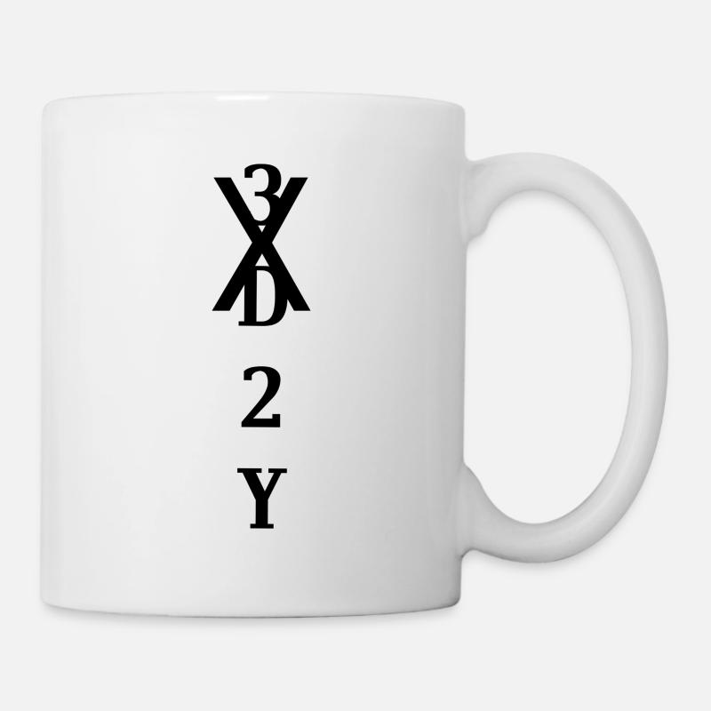3d2y one -piece - Mug blanc - blanc