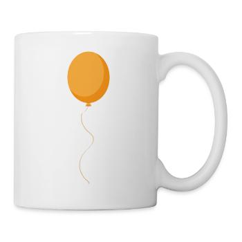 Luftballon - Tasse - Weiß - Rechts