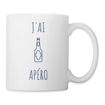 J'ai apéro - Mug blanc - blanc - Droite
