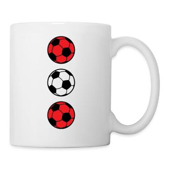 Fussball Österreich Ballsport - Tasse - Weiß - Rechts