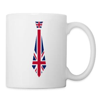 Krawatte Great Britain - Tasse - Weiß - Rechts