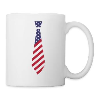 Tie USA - Mug - white - Right